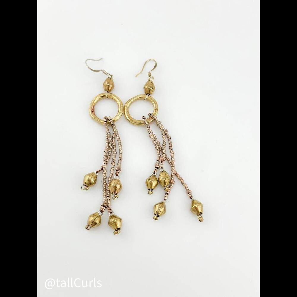 Noonday Collection Brass Handcrafted Earrings